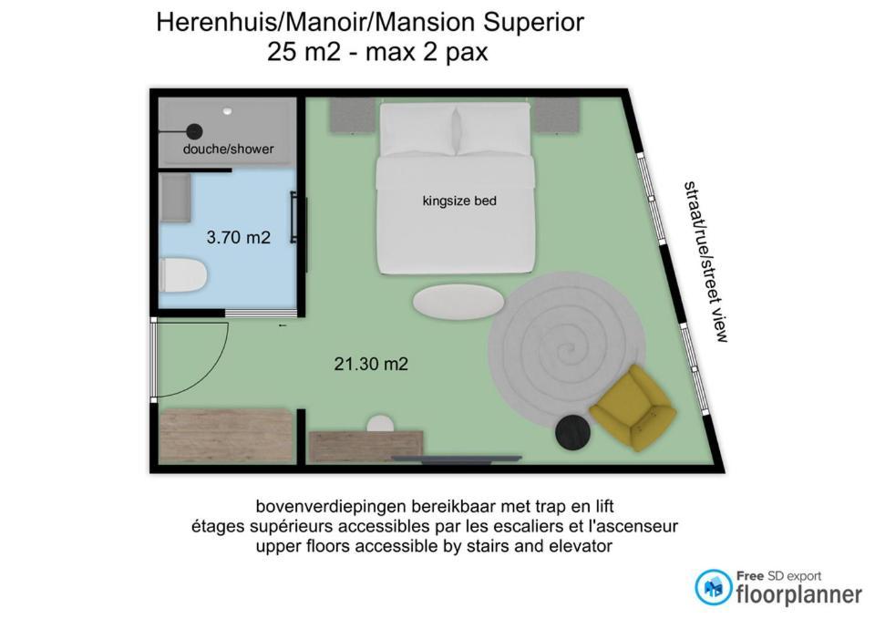 Hotel Montanus Брюгге Номер фото